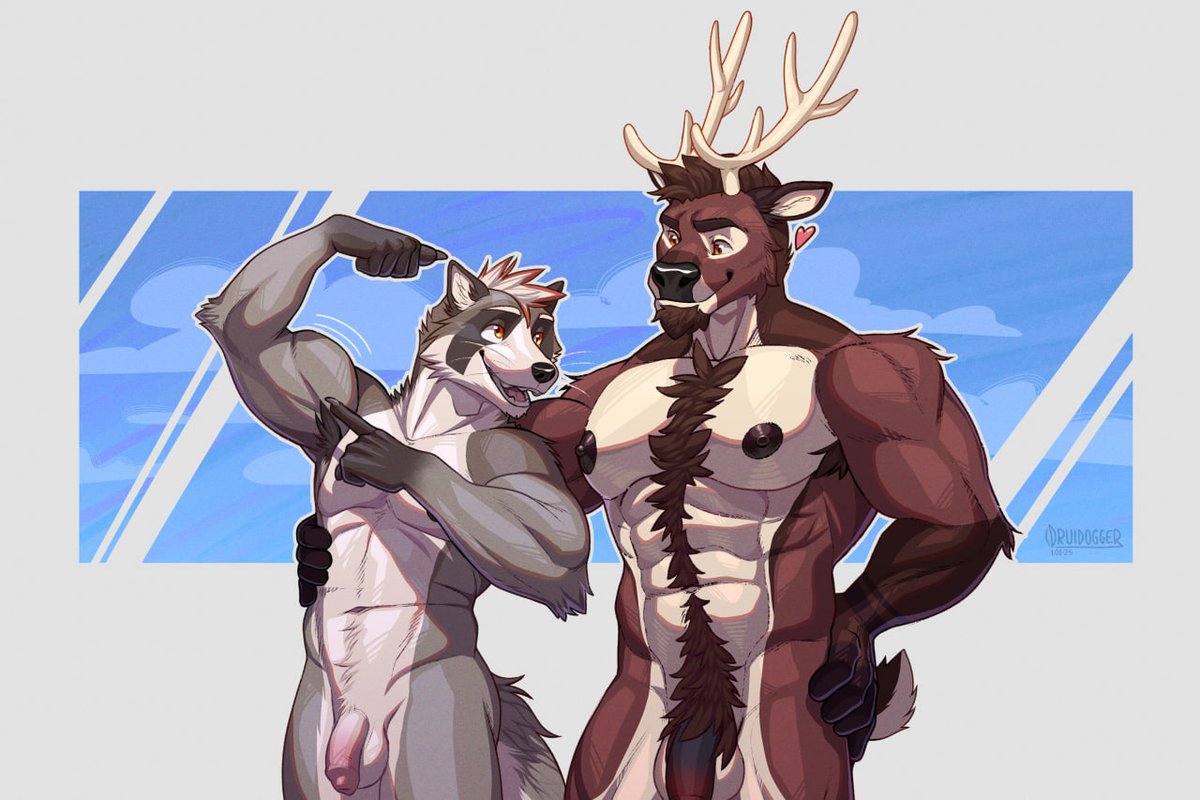 Striving to Impress

Nude Alt.
Finished commission for <a href="/Lusephe/">luseph.bsky.social</a>  and <a href="/evilfawx/">🌻 Lyall (Caim) 🔞 💙</a> !