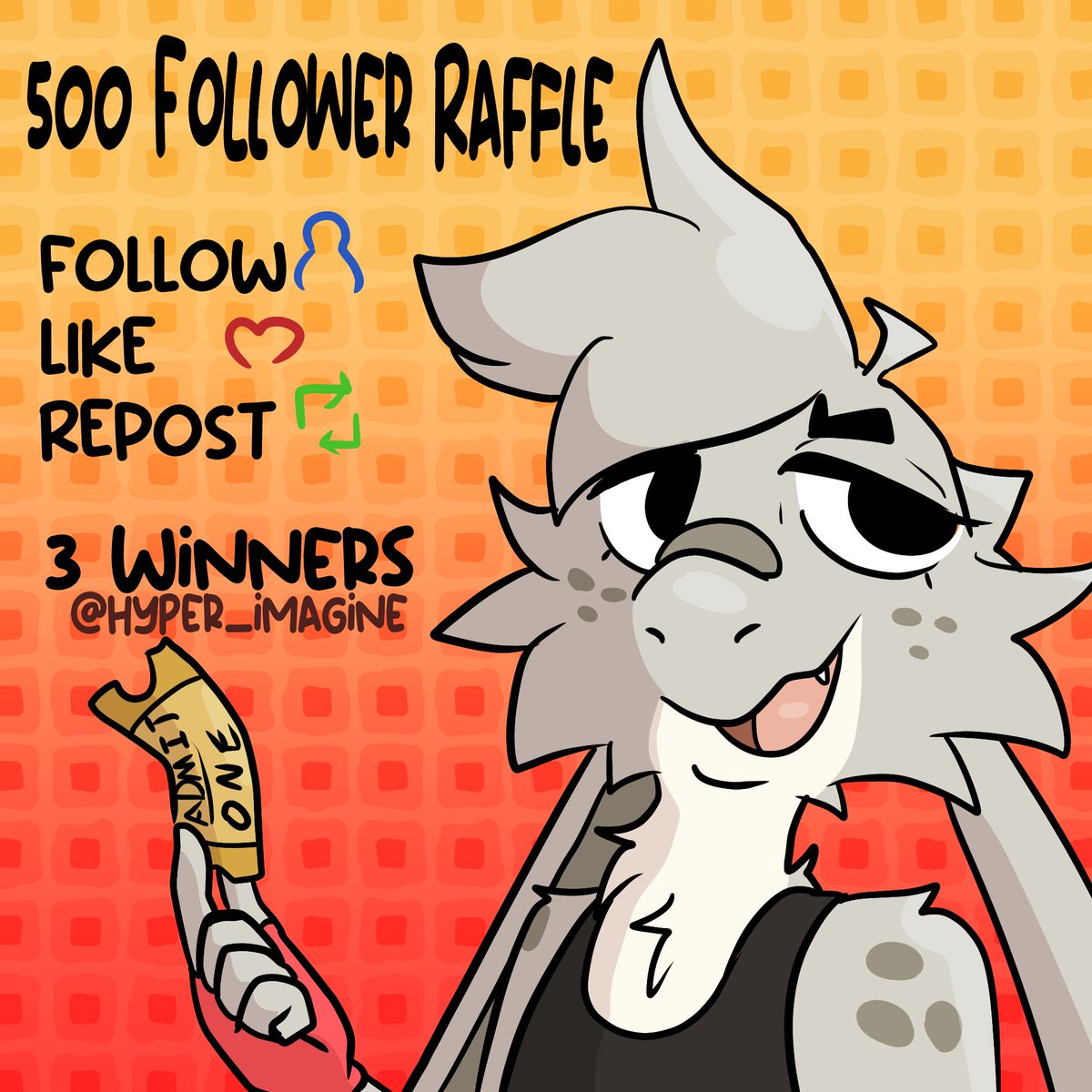 Aight follower Raffle Comment Below to Enter.
Following is Required Liking and Reposting is Recommended.
#artraffle #raffle #ArtistOnTwitter #ArtistOnX #artwork #furryartwork