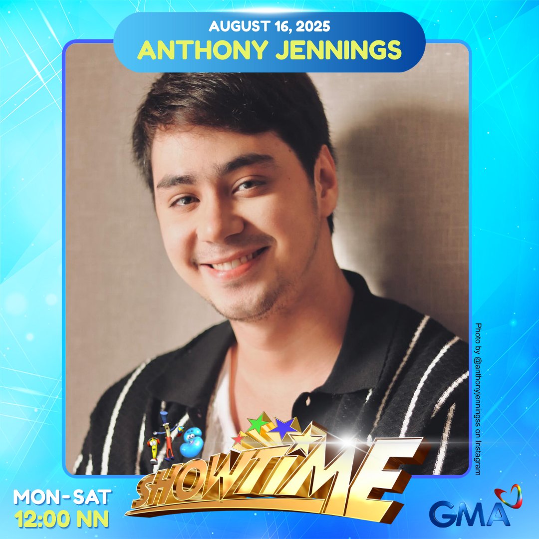gmanetwork's tweet photo. GRAND FINALS NA NG PA-CONTEST NG BARANGAY SHOWTIME! 🤩 

Kikilatisin nina Anthony Jennings at Negi ng mga naggagandahan at naggagwapuhang Grand Finalists ng #BreakingMuse at #EscortMoShowMo!

#ItsShowtime https://t.co/6bmG6yltPl