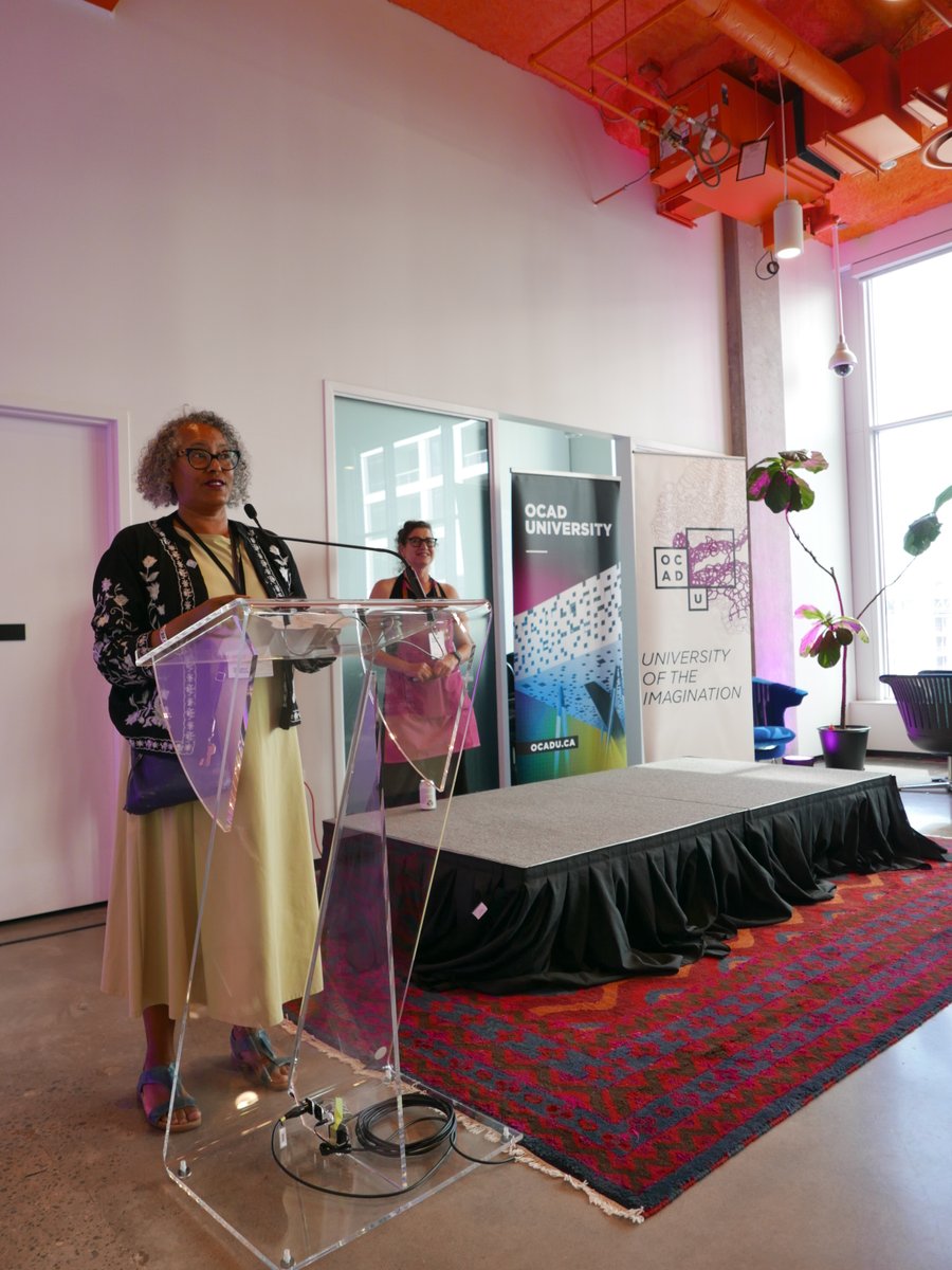 David Ing (@daviding) on Twitter photo OCADU Waterfront Campus: Welcome for <a href="/profuturists/">APF</a> and <a href="/OCADU_SFI/">OCAD U's SFI Program</a> by <a href="/ZancomMedia/">Zan Chandler</a> with #SuzanneStein next, as producers of nexus event. Friday afternoon start with design installations, workshops running for next 2 days. Theme of Creativity and Compassion. (Toronto) 20250815 OCADU Waterfront Campus: Welcome for <a href="/profuturists/">APF</a> and <a href="/OCADU_SFI/">OCAD U's SFI Program</a> by <a href="/ZancomMedia/">Zan Chandler</a> with #SuzanneStein next, as producers of nexus event. Friday afternoon start with design installations, workshops running for next 2 days. Theme of Creativity and Compassion. (Toronto) 20250815