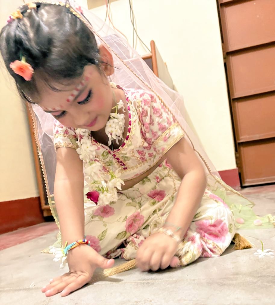 abhayYabhi's tweet photo. 🧿Hamari cute c Radharani 🤍💗 https://t.co/iwDvZlNMdG