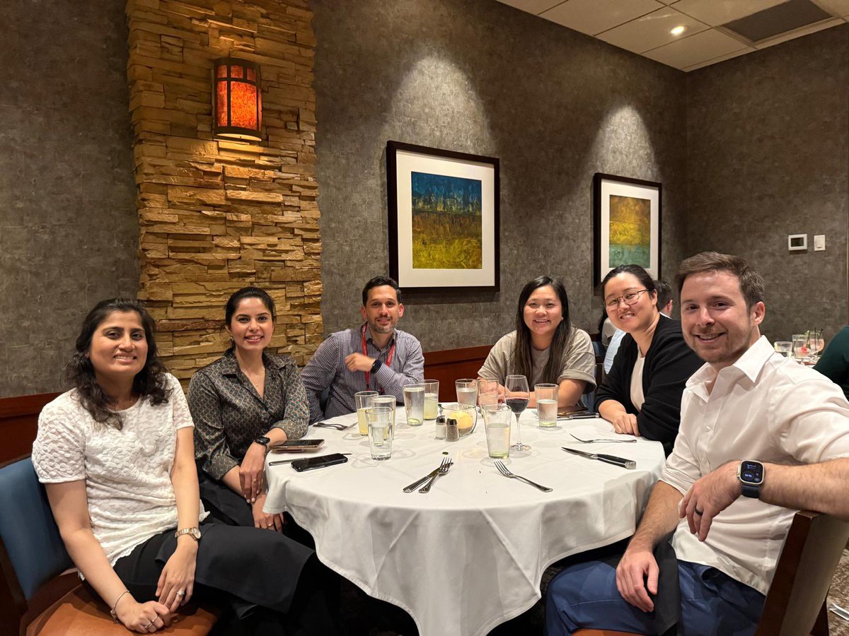 HAdnaniMD's tweet photo. Shared stories, shared laughs, shared plates. Building connections✨#dallasnights #NBLU #NBLU2025 #nblu10years https://t.co/Q3OI3HnUz8
