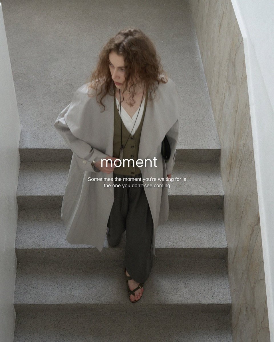 CENEECHO's tweet photo. Sometimes the moment you’re waiting for is the one you don’t see coming.   
Unfolding in quiet gestures, in fabrics that move with you, in silhouettes shaped for the unplanned.   

#CENEECHO #SUSUCollection #MinimalStyle https://t.co/ElzDTsrwOg