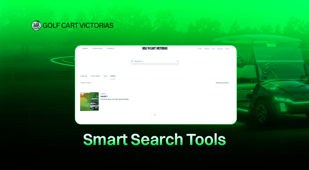 GCV_Official's tweet photo. Smart Search Tools

Search our gallery to find the perfect cart for you. 
From reliable options like Model 1, a basic cart with great stability, to other available models, use the search bar to explore and discover the right fit for your needs. https://t.co/Oap2FbB9JJ