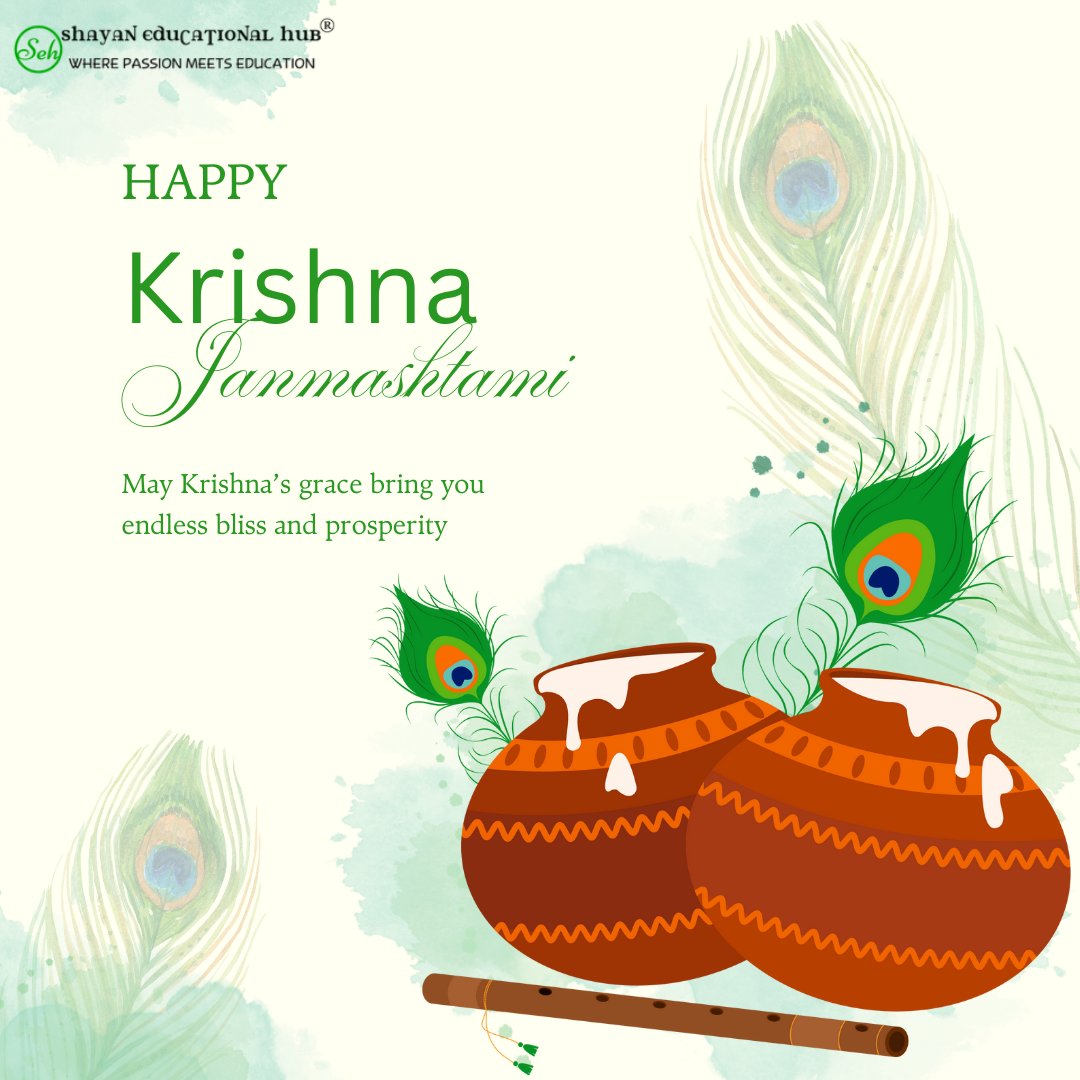 ShayanHub's tweet photo. May Krishna’s divine teachings inspire every learner to walk the path of wisdom &amp; success.
Happy Janmashtami from @ShayanHub! 📖💫

#ShayanEducationalHub #Janmashtami #EducationForAll #RadhaKrishna https://t.co/6mFoGCfClD