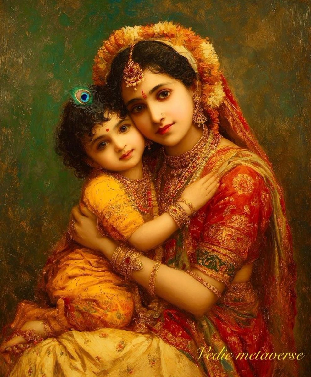 _VedicMetaverse's tweet photo. 🙏🙏
#HareKrishna 
#KrishnaJanmashtami2025 
#KrishnaJanmashtami 
#KrishnaBlessings https://t.co/wGlK68aR21