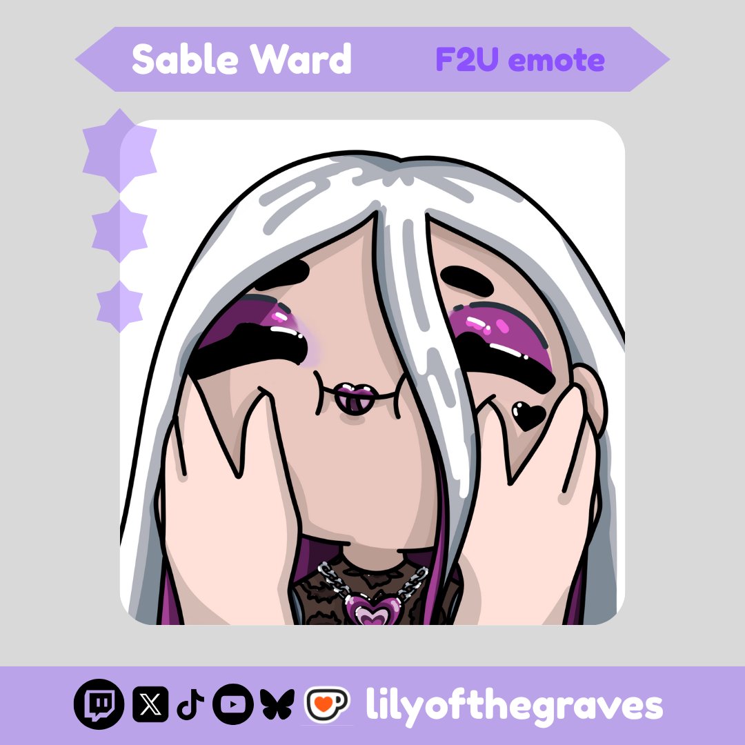 lilyofthegraves's tweet photo. ˖ ݁♡ ݁˖ Sable Ward F2U emote ˖ ݁♡ ݁˖
this lil' sable squish emote is free to use and comes in four different skin tones! i only ask that you credit me if you're able to ♡
{#dbd #deadbydaylight #sableward #dbdemotes}
🔗down below ⬇️ https://t.co/GpN1H4e2Oe
