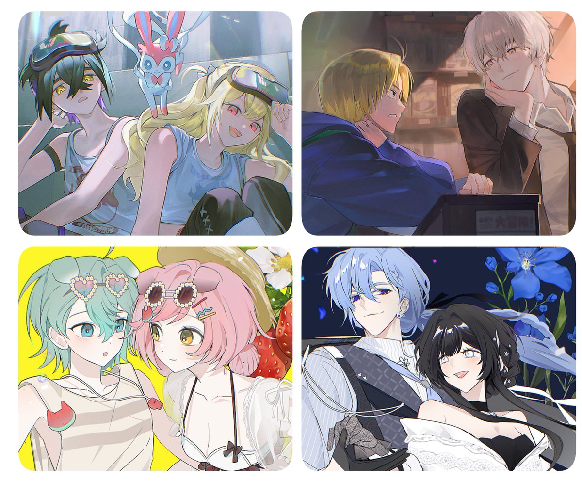 그리고 9월부터 해당 타입들 간간히 받을 예정입니다!! (풀채/러프타입) 
...많관부 부탁드려요 (꾸벅)