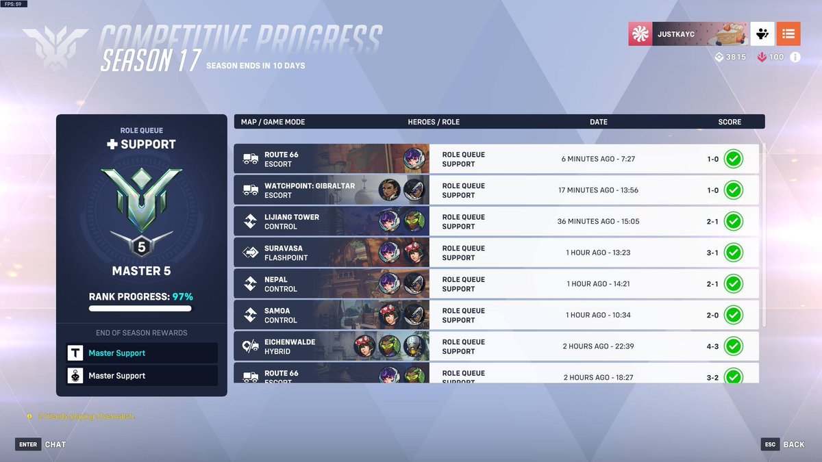 JustKayCTV's tweet image. no shot I place masters after not playing for like 10 seasons...