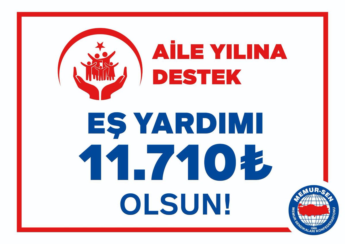 Türkiye’de 0-4 yaş arası çocuk sayısı ilk kez 5 milyon altına düştü. Aile yardımı, çocuk yardımı, kreş desteği,kira desteği, analık izin süresi gibi uygulamalar bir an önce hayata geçirilmelidir. Aileden yılında aileden tasarruf edilmez. 
#TeklifYenilensin 
 #YetersizTeklifeHayır
