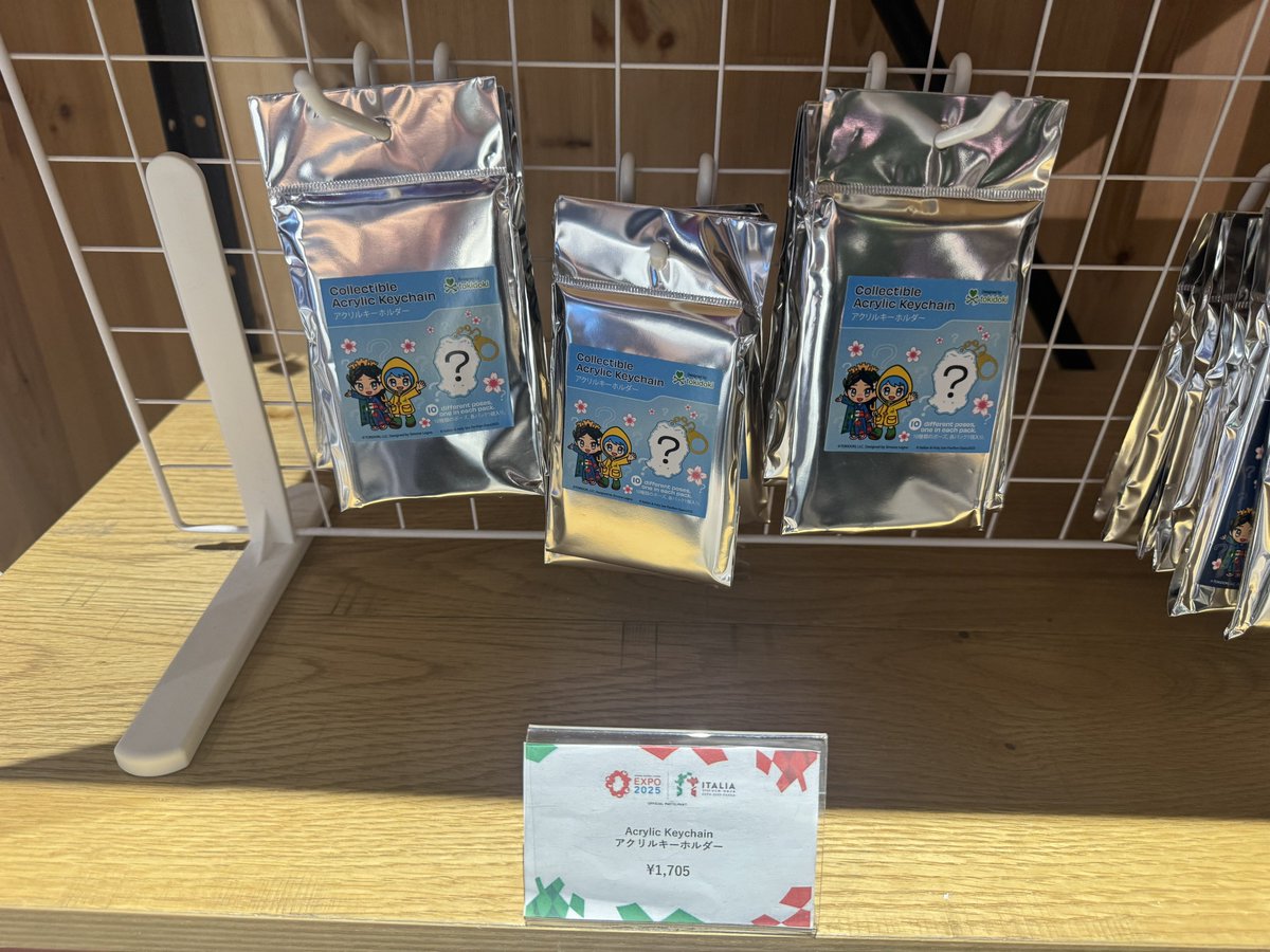 イタリア館　関西万博2025 アクリルキーホルダー　未開封セット イタリア館 関西万博2025 アクリルキーホルダー 未開封セット 大阪関西