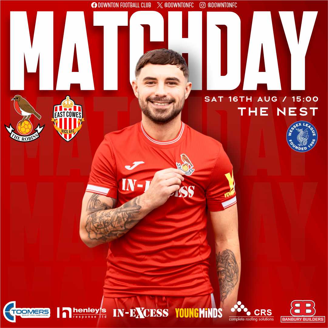 𝗠𝗔𝗧𝗖𝗛𝗗𝗔𝗬...🔴⚪️

The Robins are back in action this afternoon at The Nest as we take on <a href="/ecvafc/">East Cowes Vics AFC</a> in a <a href="/WessexLeague/">Velocity Wessex League</a> fixture.

Today's Programme - heyzine.com/flip-book/f400…

🍔🍟 - Available 
🐕‍🦺 - Welcome

#UpTheRobins