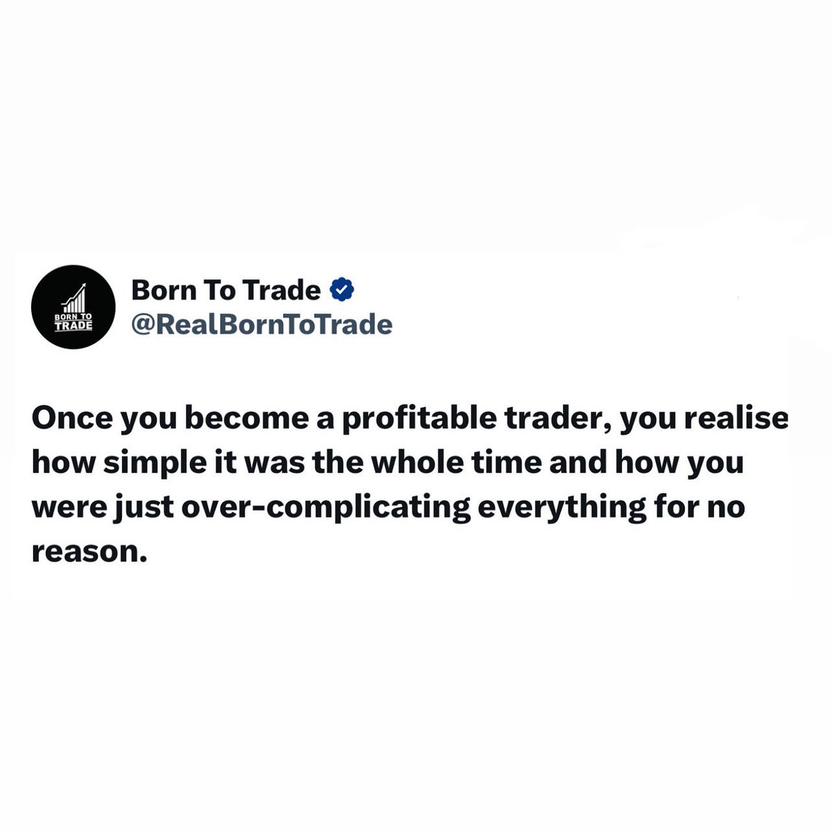 Born To Trade tweet media
