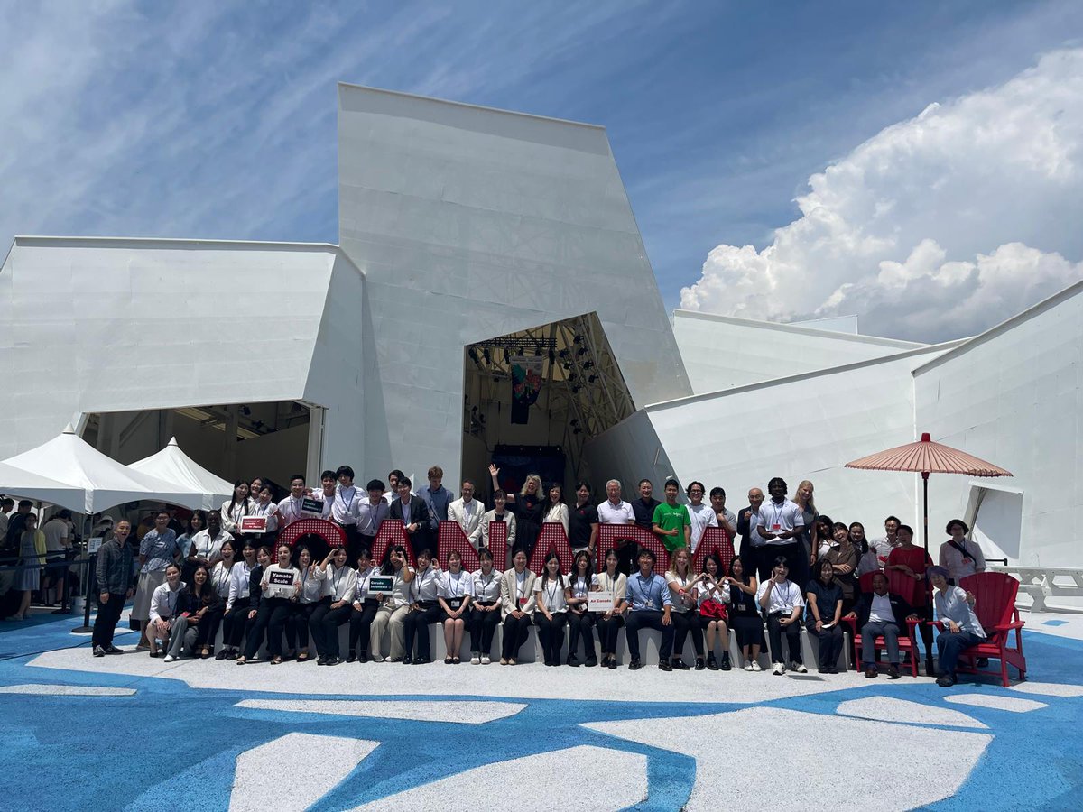 Pour célébrer le leadership des jeunes, le #PavillonCanada a accueilli la 15e édition du CCC. En partenariat avec #KGU et 4 universités canadiennes. Bravo aux participants pour vos co-créations inspirantes vers un avenir plus inclusif et durable!
@CanadaInJapan
<a href="/expo2025japan/">Expo 2025 Osaka Kansai</a>