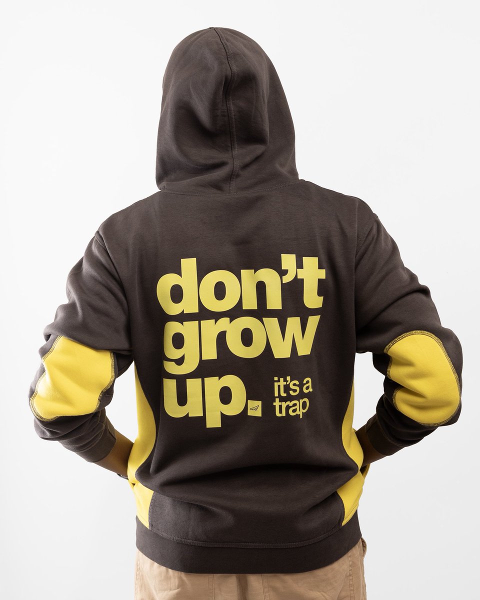kamajeans's tweet photo. Available now 🚨 Don’t grow up… it’s a trap. Grab yours today before it’s gone! 🖤✨ 

LIMITED STOCK!
#NewDrop #Streetwear https://t.co/Zp3NcaBjKR