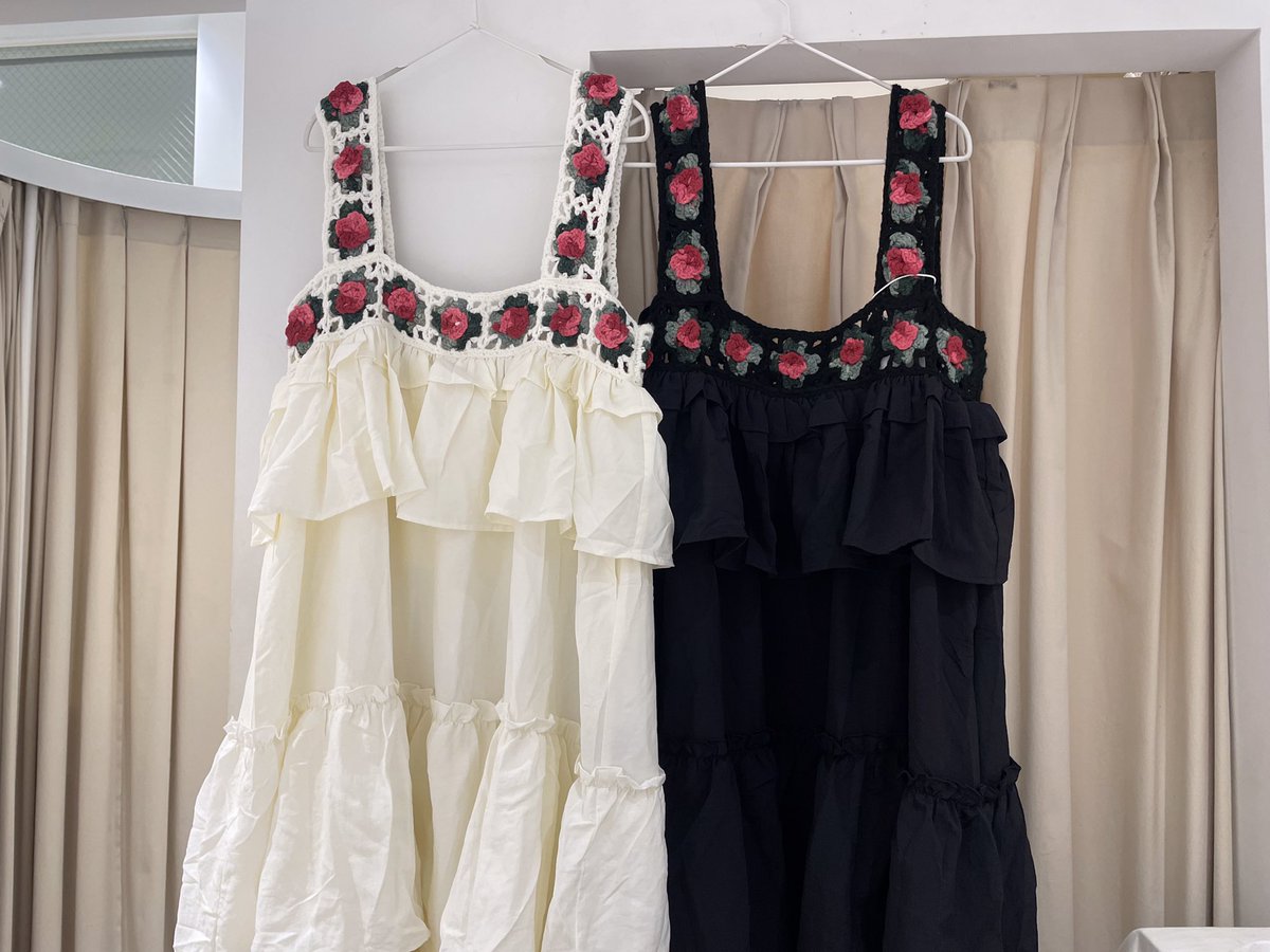 merry jennyクロシェティアードキャミワンピース 13thアニバーサリー