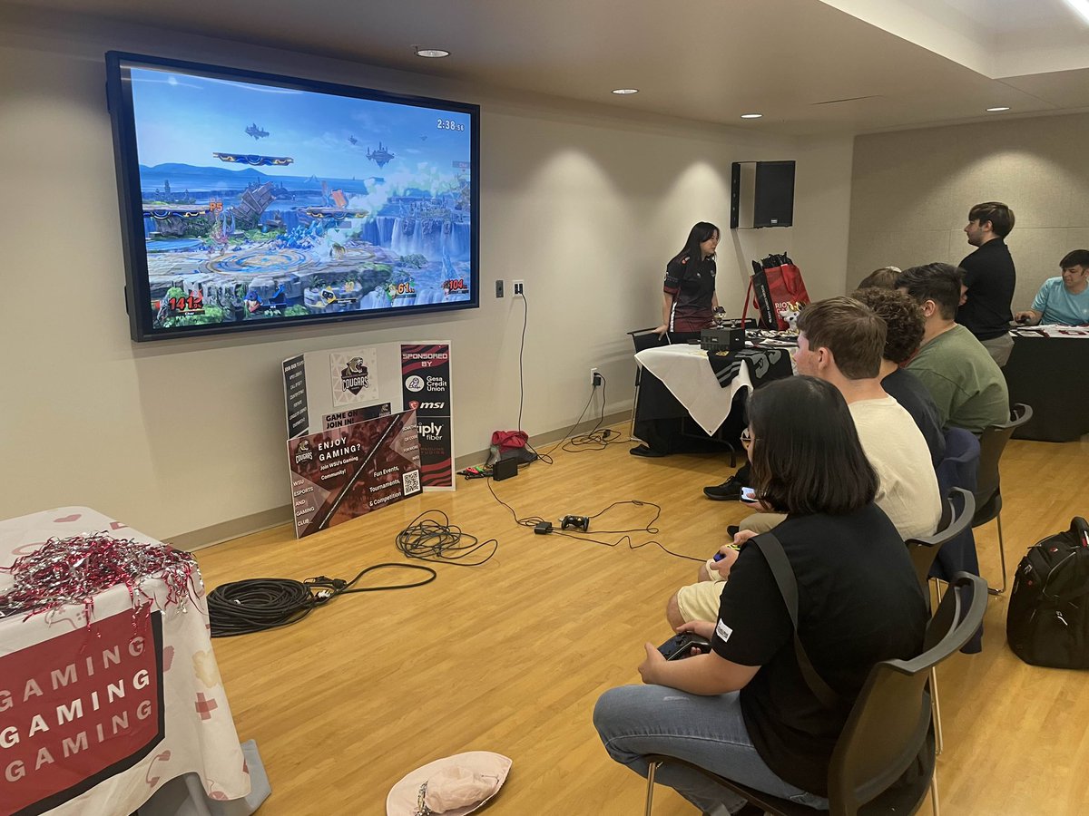 WSUEsports's tweet photo. Whether you made it to our event PRESS START or you supported us in spirit, it was a great time! 

HUGE thanks to @gesacu @gesawsu and @ziplyfiber for sponsoring this event and us! We couldn’t do it without them!

Join us on discord so you don’t miss the next one!
And
GO COUGS!! https://t.co/eQxR5jV7M5