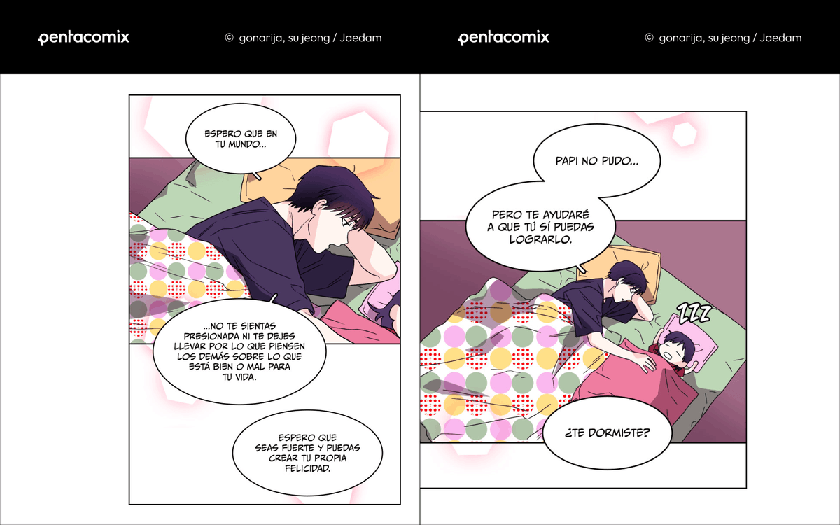 Pentacomix_'s tweet photo. La historia de una familia reconstruida y un amor restaurado 🤍

• Serie "Lo que será, será"
• En #Pentacomix
• Traducciones Oficiales

#Webtoon #Manhwa #Romance #SliceOfLife #Drama #WebtoonRecommendation #ManhwaRecommendation #Comics #HistorietaDigital #WebtoonEspañol https://t.co/IfLYwFxc20
