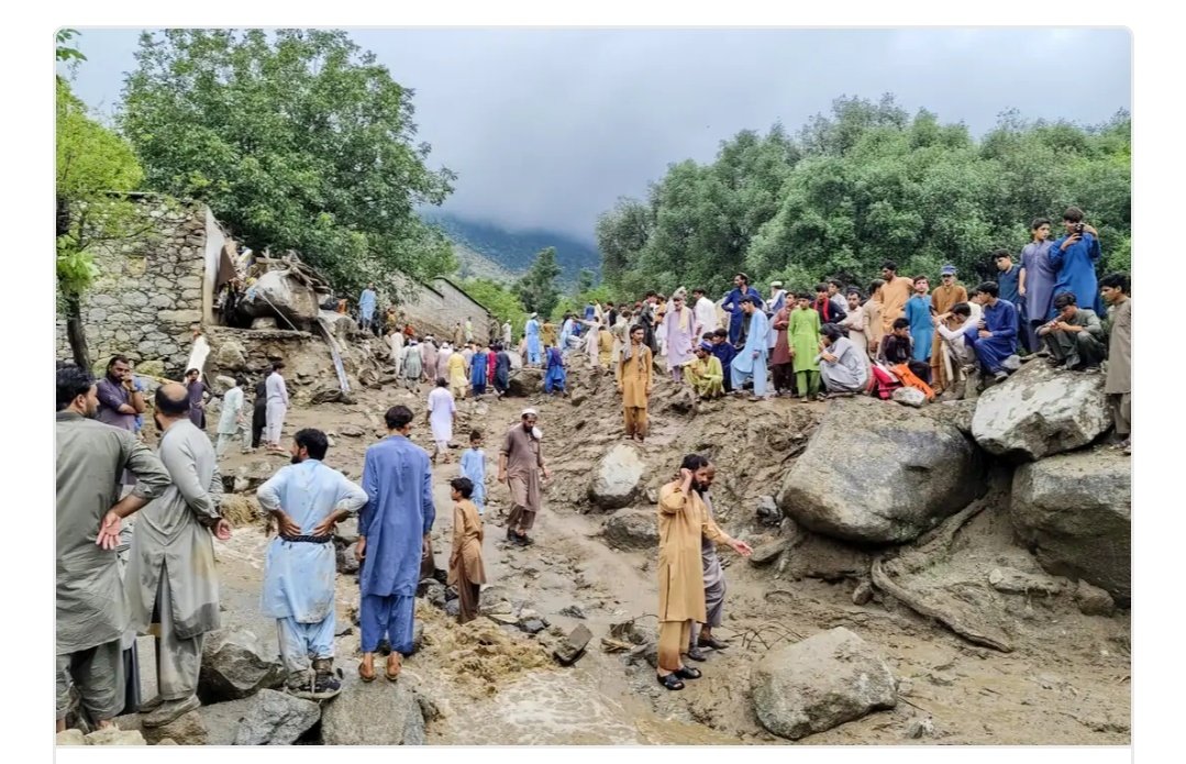 #BigBreakingNews

Sudden landslides and floods following heavy rains in Pakistan's Khyber Pakhtunkhwa province on Friday killed 189 people, including 163 men, 14 women and 12 children, in 24 hours.

According to the Provincial Disaster Management Authority (PDMA), more than 60