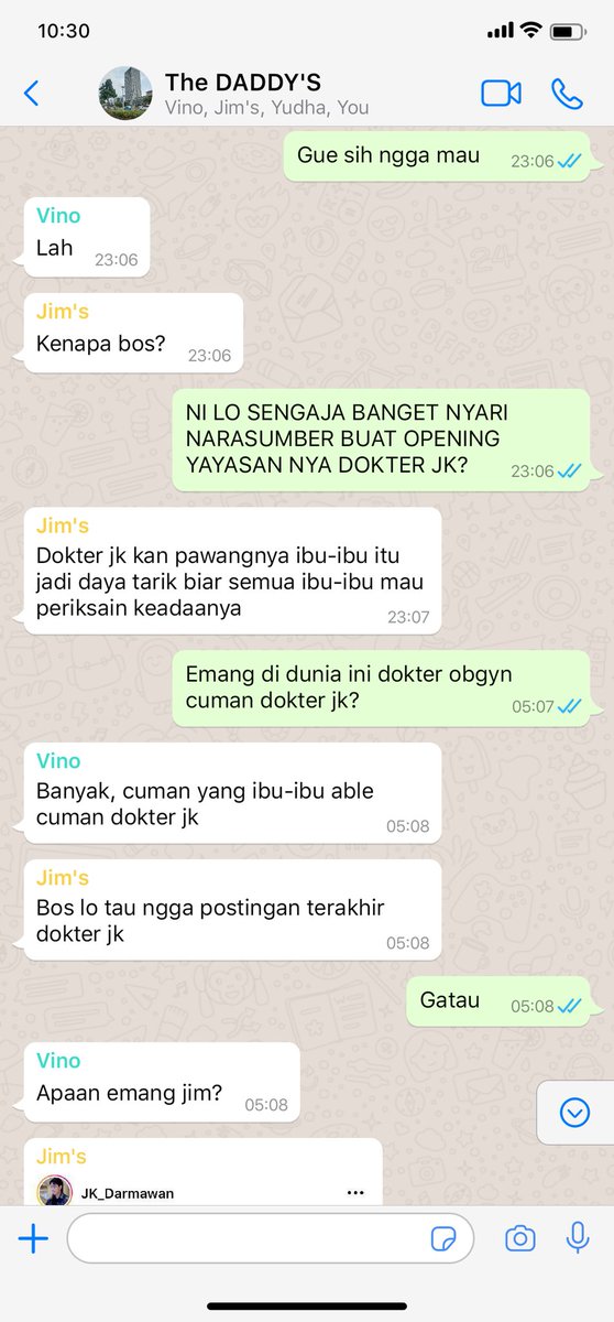 tamiseokjin92's tweet photo. Rangga "rewel" Adhiputra × dr. Jk
So imut🤭
#YMD
1. Gak mau😠 https://t.co/5a5FBcWtsz