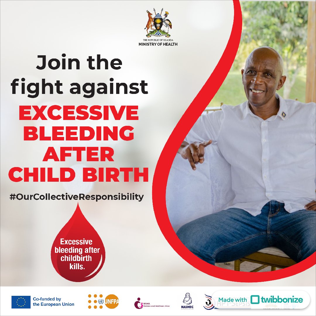 Did you know? In Uganda, 1 in 3 mothers who die, lose their lives due to excessive bleeding after childbirth, the number one cause of maternal deaths in the country. This is not just a statistic — it is a tragedy that we need to address together.