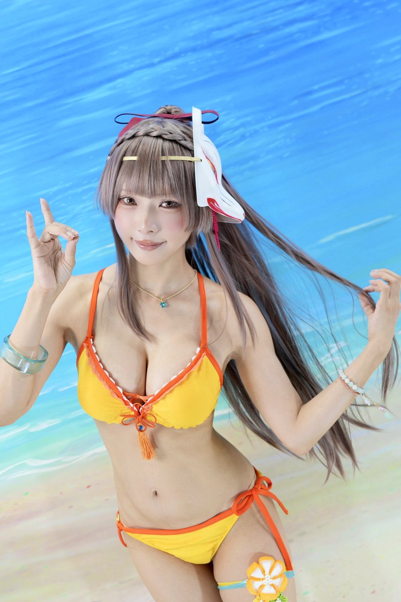 ヘブンバーンズレッド 桐生美也：kipiさん 水着のみゃーさんとっても