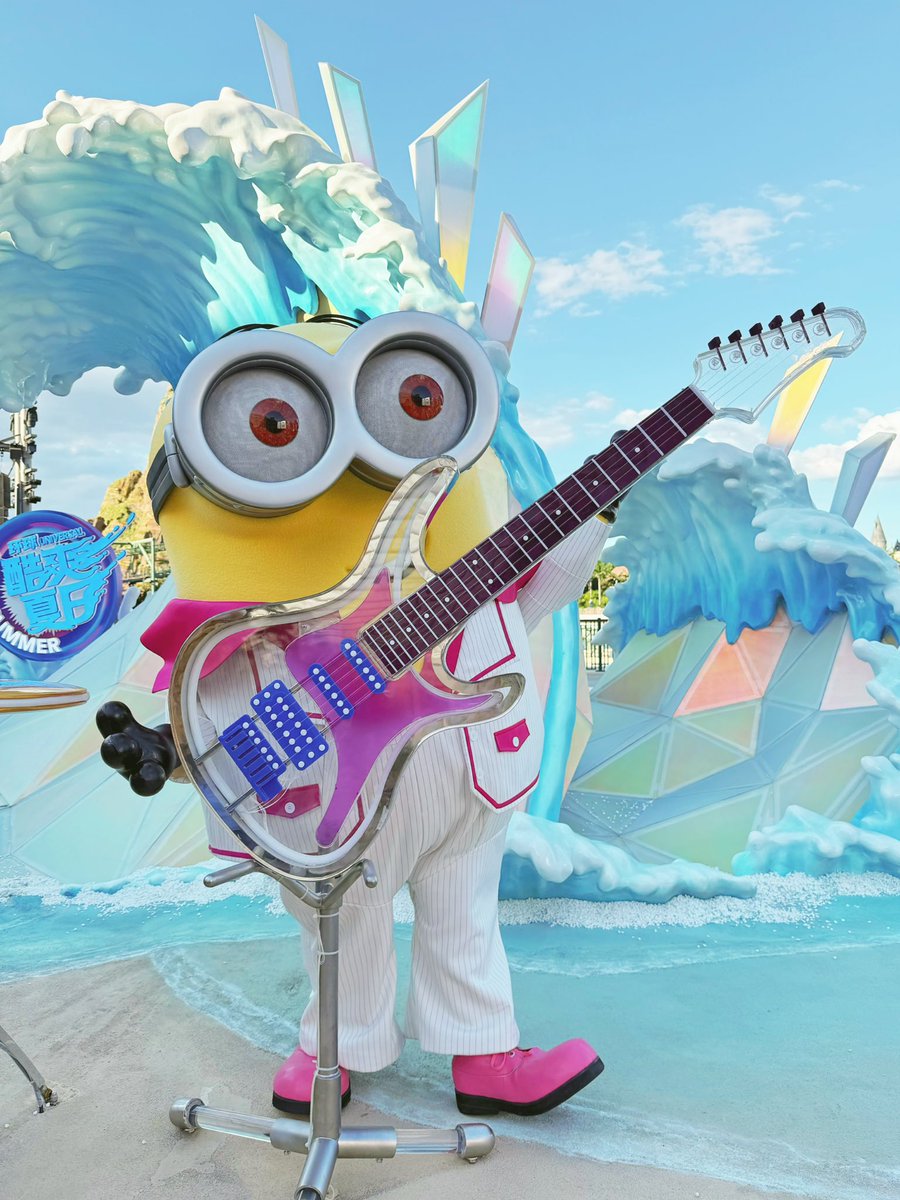 wulimaliniaoli's tweet photo. 🎸
#universalstudiosbeijing #universalbeijingresort #UBR #coolsummer #UniversalCoolSummer  #minion #minionland https://t.co/nwlwhsTz4v
