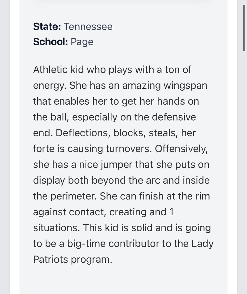 Thank you <a href="/PrepGirlsHoops/">Prep Girls Hoops 🏀</a> for the recognition! 🏀✍️