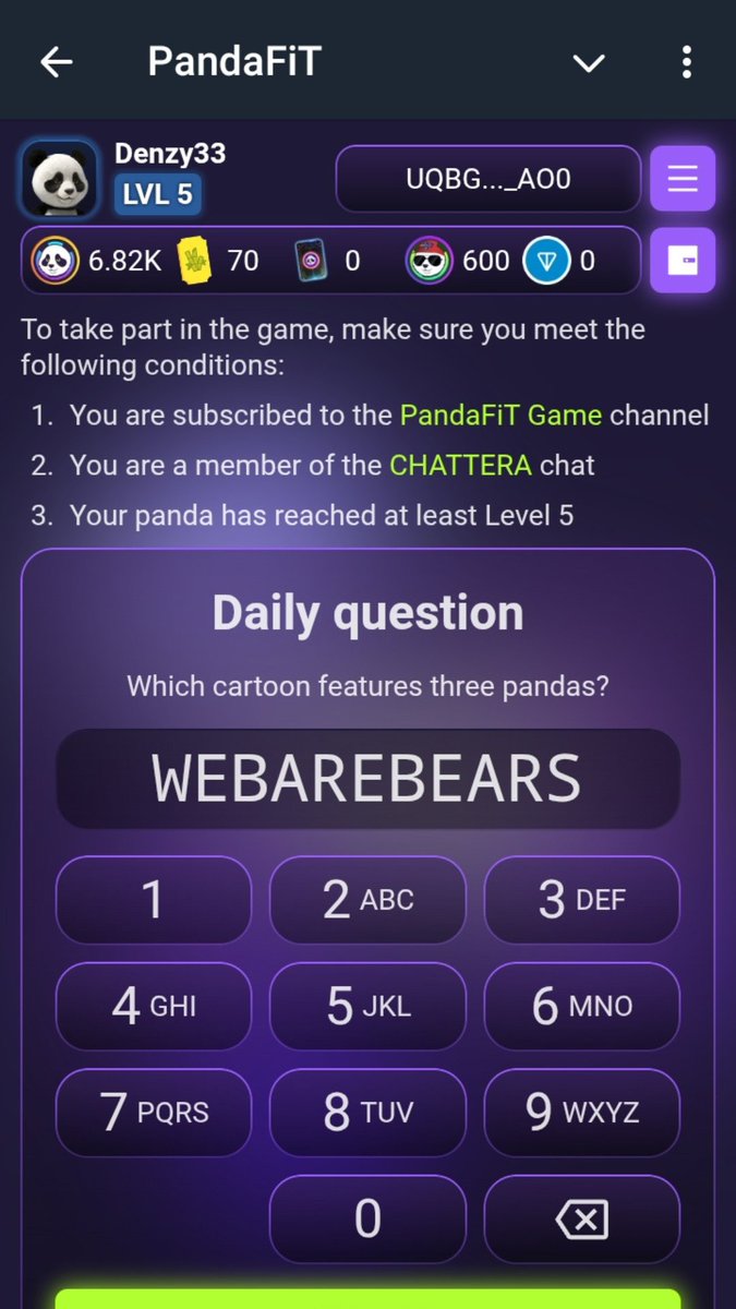 denzy_33's tweet photo. Daily $Tasks
MemHustle
https://t.co/WP3O0imPfZ
PandaFit
https://t.co/vJbPhy0VaJ
Beetz Oracle
https://t.co/bPOXgl9Bph
#dailytasks #MemHustle #Riddleoftheday #PandaFit #beetz #oracle #Airdrop #Tap2Earn https://t.co/r7eYrKYRP3