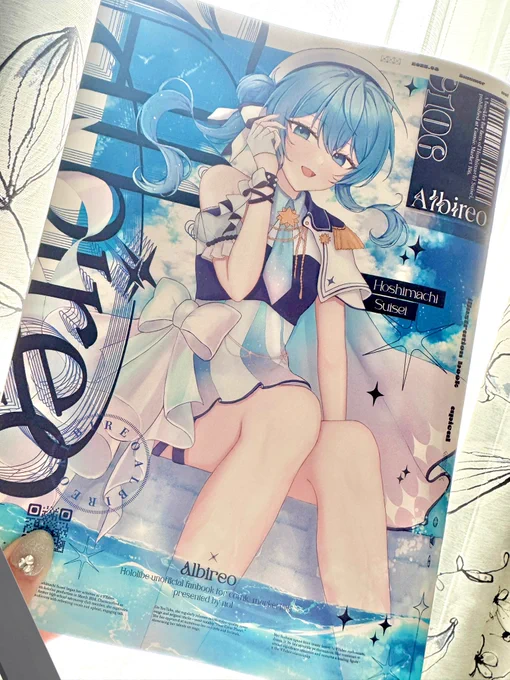 明日出す予定のイラスト本とアクスタです~~