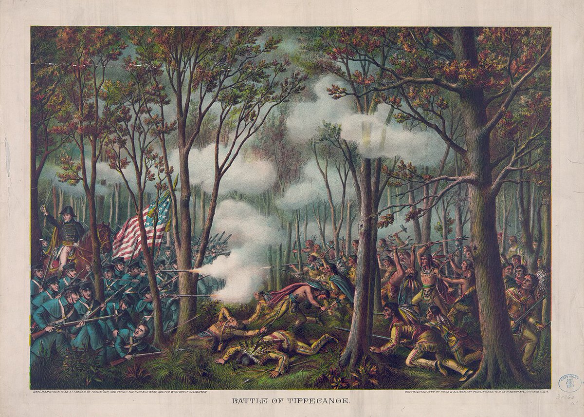 250yearsofUSA's tweet photo. 1811 in America
This Battle of Tippecanoe painting is the source of today's cover! #250yearsofUSA https://t.co/rfdllAZ7Hq