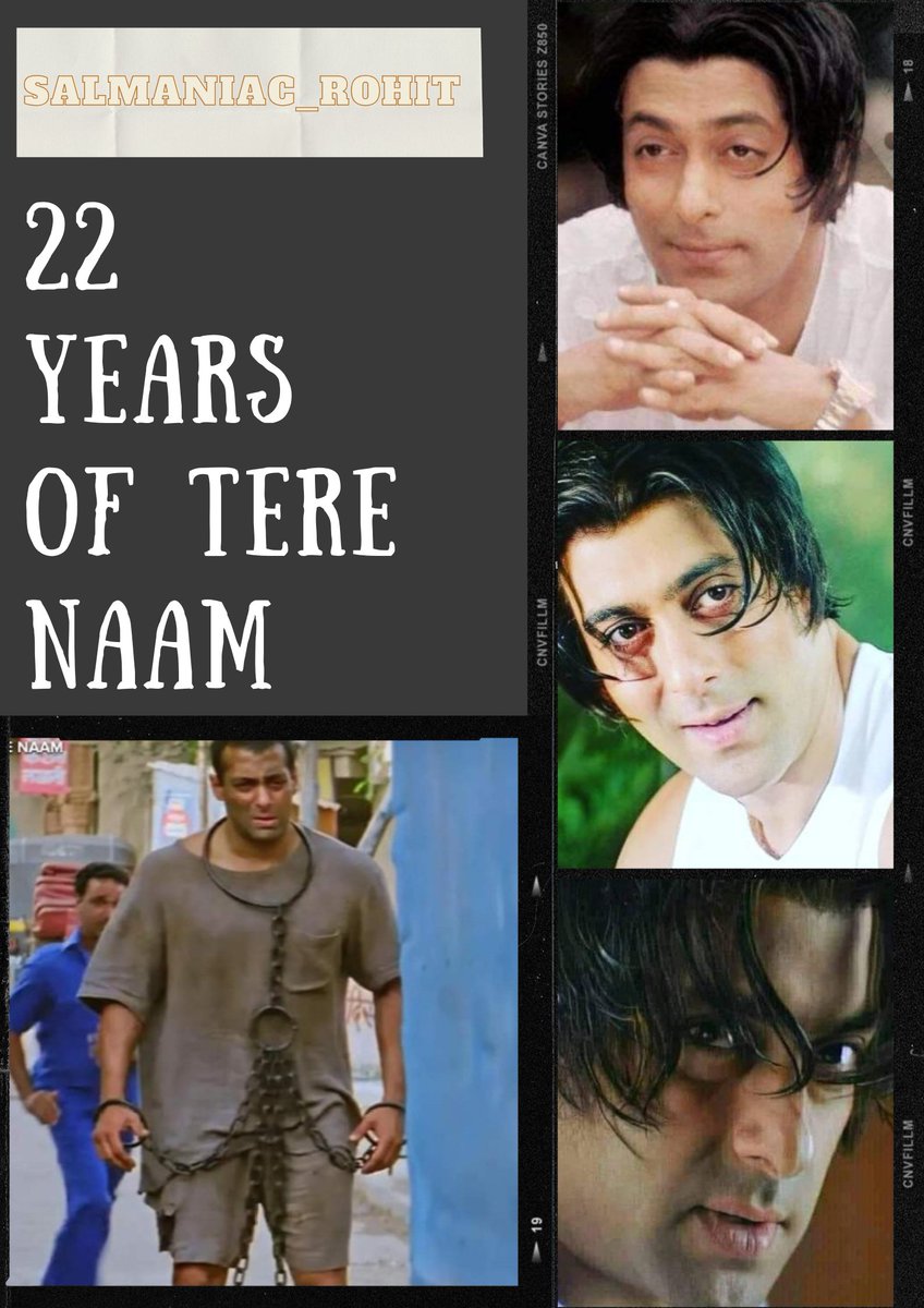 ROHITKUMAR61377's tweet photo. 22 YEARS COMPLETE OF TERE NAAM ❤️
@BeingSalmanKhan #SalmanKhan #Salmaniac_Rohit #TereNaam #22YearsOfTereNaam #TigerZindaHai #BattleOfGalwan #Bollywood https://t.co/gv0H3Si8xs