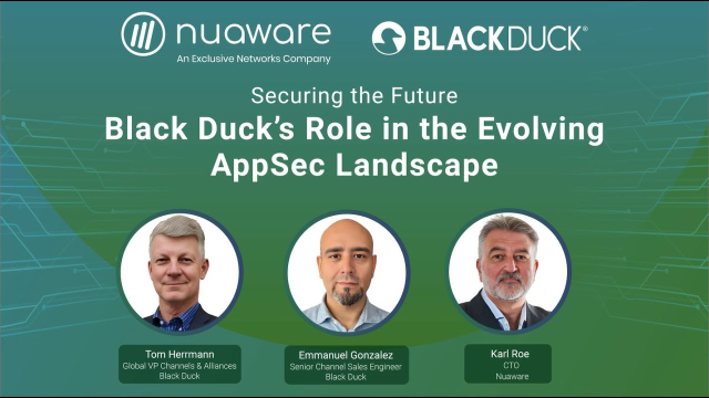 niane's tweet photo. #WeAreBlackduck #Nuaware #AppSec #Securecodes If you haven't already seen this engaging conversation between Nuaware and Black Duck, I invite you to watch this video. https://t.co/jt3rmT4DBX https://t.co/G3AqjpU1lS