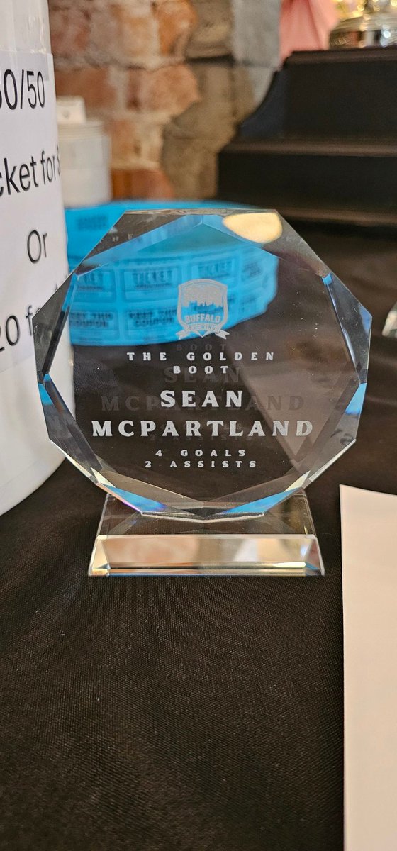 Buffalo Evening Golden Boot , Sean Mcpartland