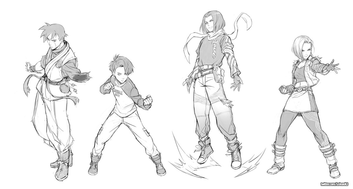 LeJeanX3's tweet photo. Throwback Dragon Ball redesigns https://t.co/pKtolr7DG0