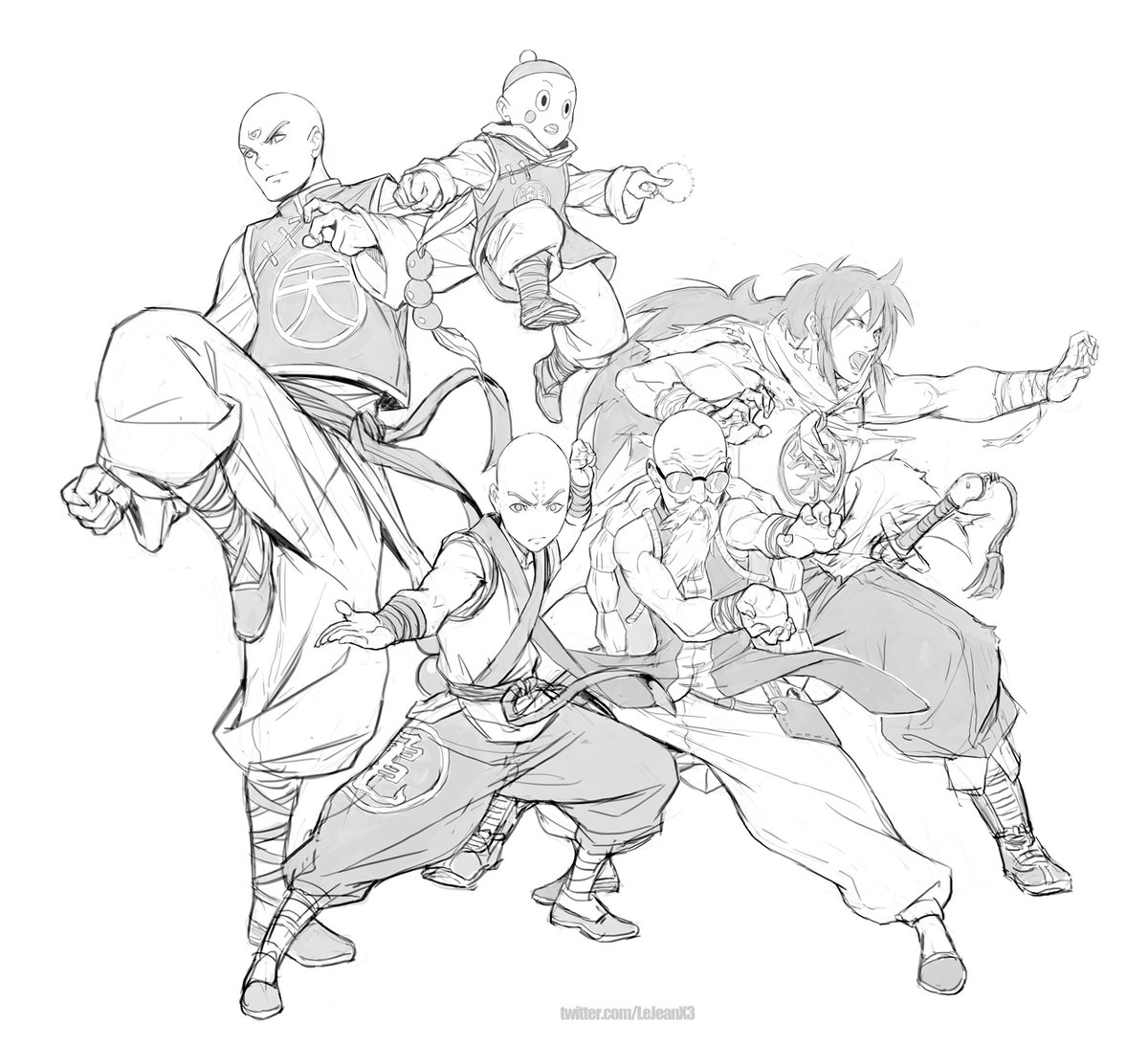 Throwback Dragon Ball redesigns