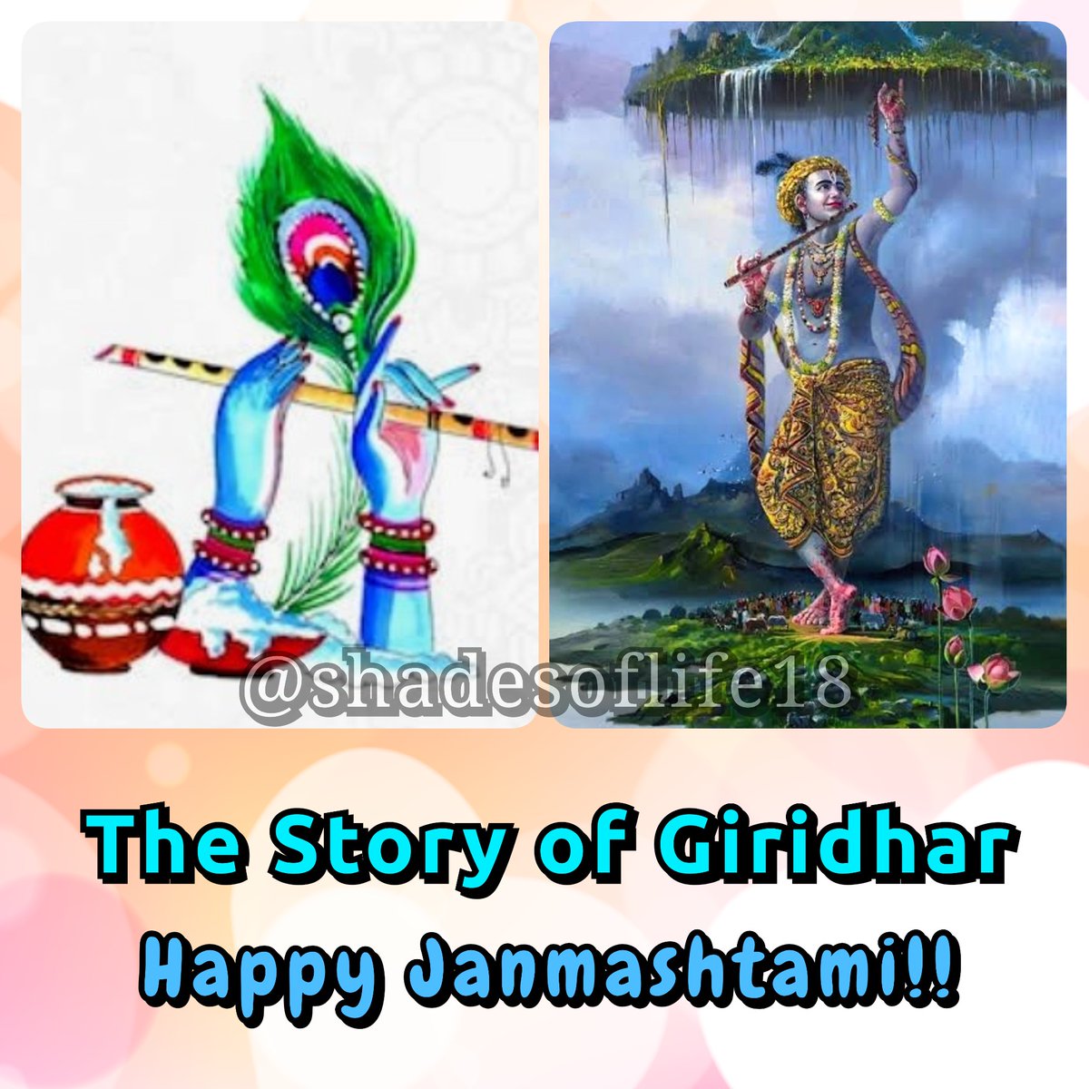 offical_sol18's tweet photo. Today's post
Poem : The Story of Giridhar
https://t.co/h42ZfuBqOU
#poem #poems #poemoftheday #poemsdaily #janmashtami #janmashtamispecial #krishna #harekrishna #lordkrishna #krishnajanmashtami #krishnalove #radhakrishna #krishnabhakti #krishnagiri #krishnadevotee #mathura #kanha https://t.co/WtGMmUeqWO