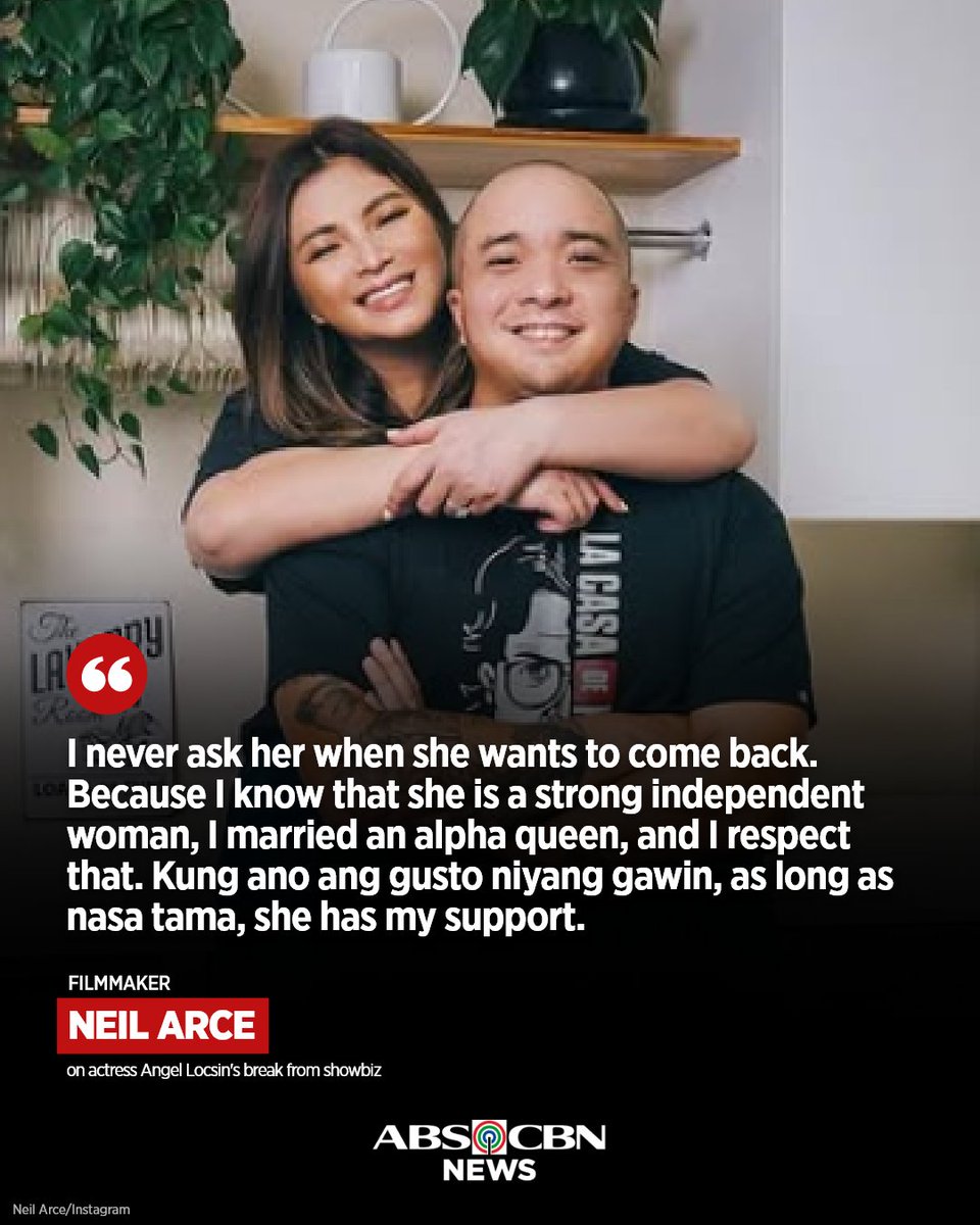 ABSCBNNews's tweet image. Magbabalik-showbiz na ba si Angel Locsin?

Nagbigay ng update ang asawa nitong si Neil Arce tungkol sa kanyang break sa industriya.