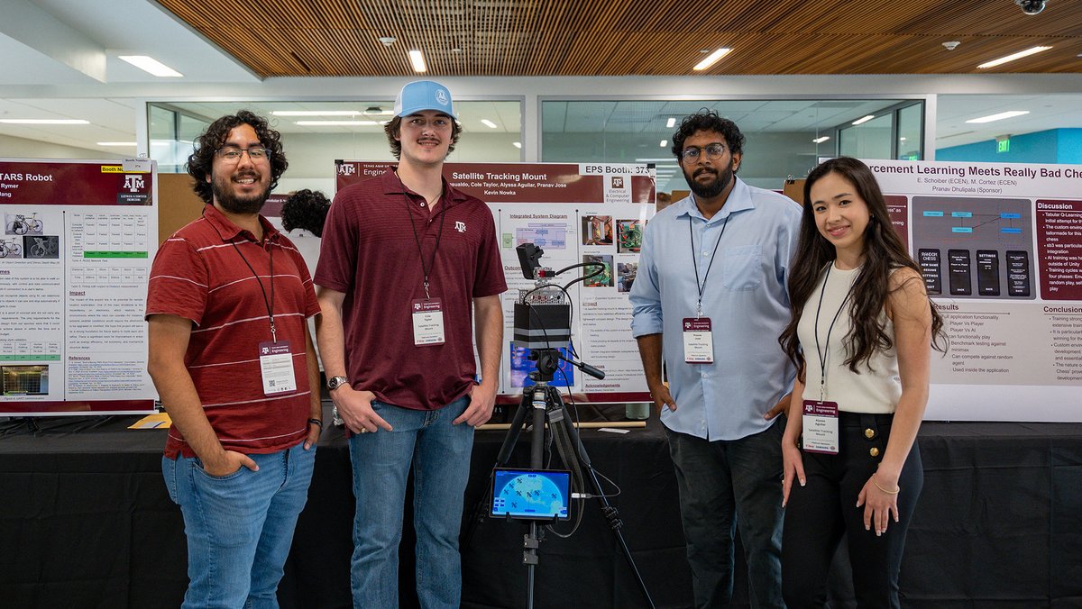 TAMUEngineering's tweet image. Reliving the energy of the 2025 Engineering Project Showcase—the largest capstone event in the U.S. 💡

Watch the highlights &amp;amp; hear from students, industry and faculty 👉  tx.ag/25EPS

#TAMU #AggieEngineering #Capstone