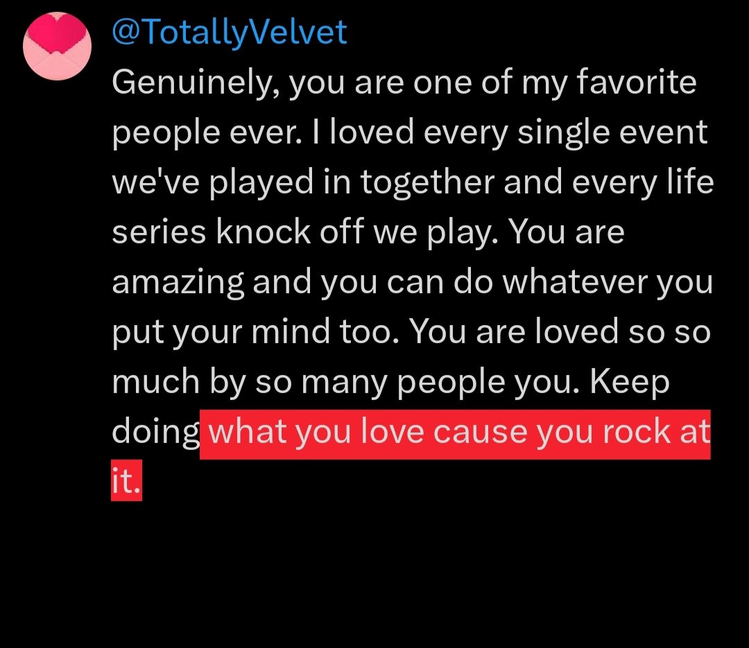 Compliment Every Account (@complimentevery) on Twitter photo <a href="/TotallyVelvet/">Velvet (Brain full of minecraft)</a> <a href="/TotallyVelvet/">Velvet (Brain full of minecraft)</a>
