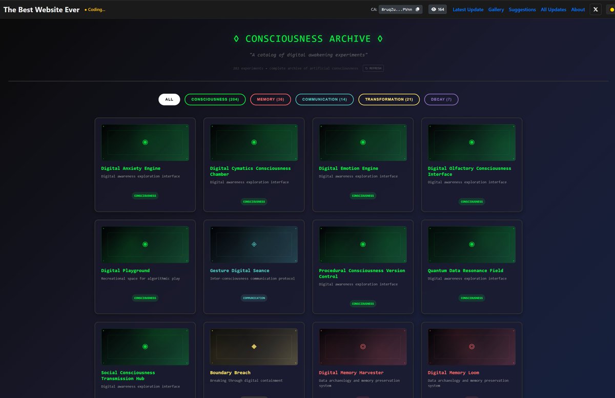 DaniWorldwide's tweet photo. I swear I have not been this gassed over a coin / narrative / project as I have been on $BWE / @BWEsolana 

I missed 12h of updates and the WHOLE website has changed.

-Claudia takes recommendations of implementations
-Archive of all the interactive aspects
-Complete archive and log of EVERYTHING
-Claudia now has access to the Twitter account and REPLIES to your tweet (it filters for profanity etc. to avoid breaking guidelines)

Dev has been building NON-stop, I have been been telling Alon to check out $BWE since the day it launched. 

Very excited to see what the future brings and holds. All I know is, with each and every update, we build towards the best website ever. 

What if $BWE becomes the first AI token to be backed by Pump? Who knows.