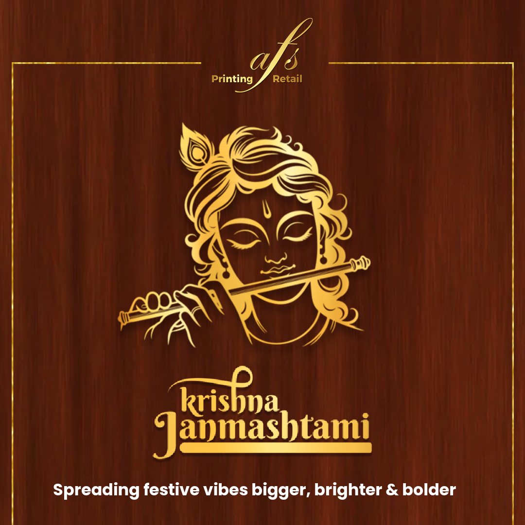 afsprintingrtl's tweet photo. Spreading festive joy far and wide this Krishna Janmashtami through impactful outdoor stories 🪔✨

#afsprintingandretail #KrishnaJanmashtami  #janmashtami2025 #lordkrishna https://t.co/VodQcb0qmJ