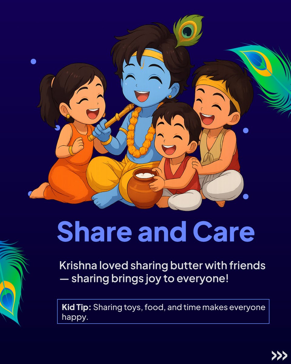kidypulse's tweet photo. 🌸 Happy Janmashtami! 🌸
5 life lessons from Krishna every child can follow 💙✨

visit : https://t.co/tutQukPoWP

 #janmashtami2025  #JanmashtamiSpecial  #JanmashtamiCelebration https://t.co/vTlt9Q0mzq