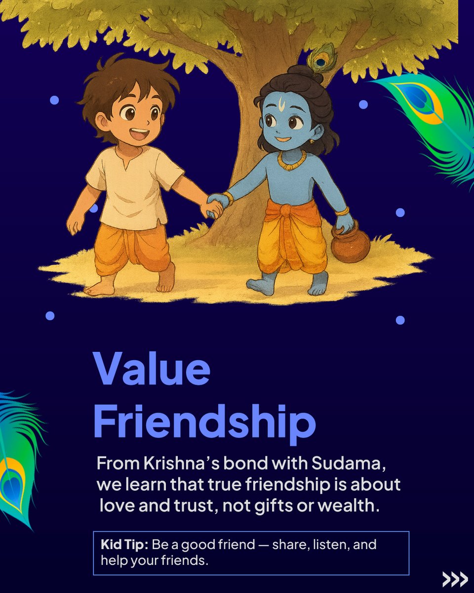 kidypulse's tweet photo. 🌸 Happy Janmashtami! 🌸
5 life lessons from Krishna every child can follow 💙✨

visit : https://t.co/tutQukPoWP

 #janmashtami2025  #JanmashtamiSpecial  #JanmashtamiCelebration https://t.co/vTlt9Q0mzq