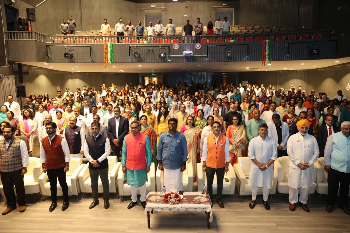 K.Annamalai (@annamalai_k) on Twitter photo Had a wonderful experience participating in <a href="/IPF_uae/">Indian People’s Forum - UAE</a>’s vibrant event in partnership with ICAI Abu Dhabi to celebrate our nation’s 79th Independence Day, along with fellow members of the Indian diaspora, held at Abu Dhabi yesterday. Glad to see our brothers & sisters filled with Had a wonderful experience participating in <a href="/IPF_uae/">Indian People’s Forum - UAE</a>’s vibrant event in partnership with ICAI Abu Dhabi to celebrate our nation’s 79th Independence Day, along with fellow members of the Indian diaspora, held at Abu Dhabi yesterday. Glad to see our brothers & sisters filled with