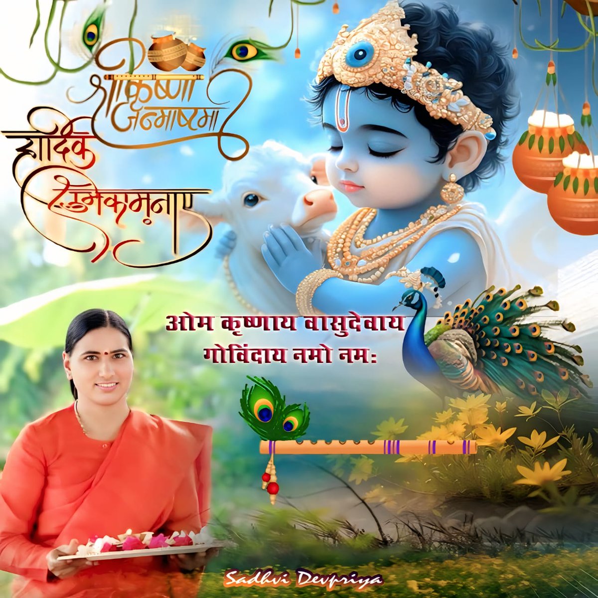 🌸🌿कान्हा जी के आशीर्वाद से सभीके जीवन में सुख, शांति और समृद्धि का वास हो 🌸🌿
     सभीको जन्माष्टमी की अनंत मांगलकामनाएं 🪻🪻🪻🪻
#HappyJanmashtmi