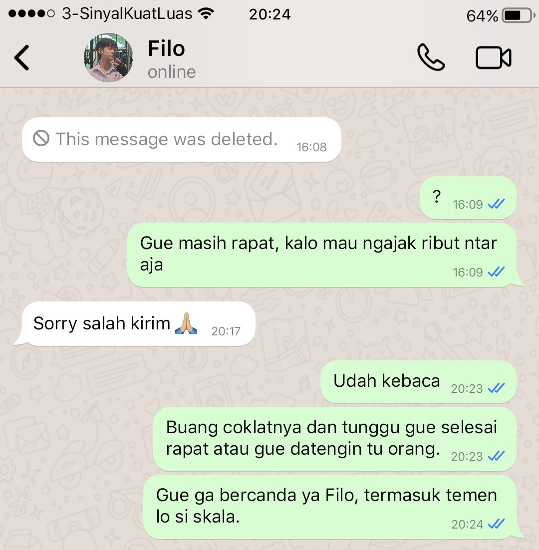 yourbaby_b's tweet photo. 📌 mondpro au 
#AlexFilo joined the trend 📝

"No one can handle your attitude" 

Seperti biasa, Filo dan segala gebrakannya.. 

#AlmondProgress #PSPW https://t.co/paxppO4F6E