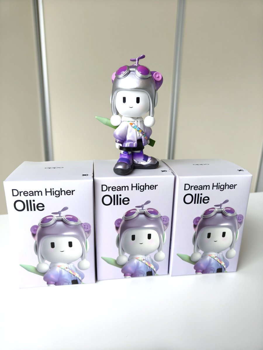 オッポちゃんフィギュア この可愛さ、反則じゃないですか…？🥺 『OPPO