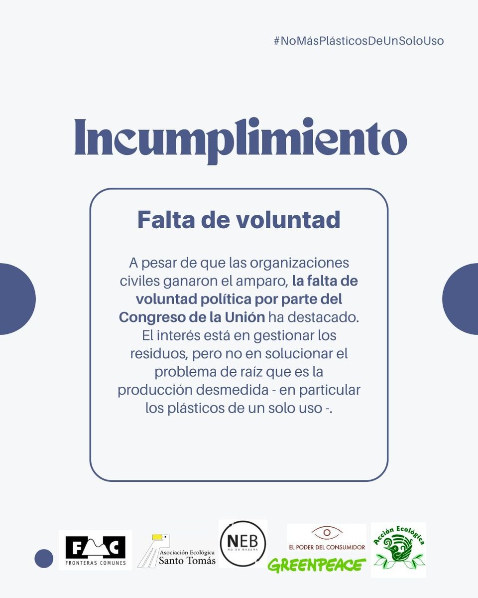 aestomas (@aestomas) on Twitter photo A un año del triunfo ciudadano que buscaba prohibir los plásticos de un solo uso...pero que no encontró eco en la <a href="/Mx_Diputados/">H. Cámara de Diputados</a> <a href="/senadomexicano/">Senado de México</a> A un año del triunfo ciudadano que buscaba prohibir los plásticos de un solo uso...pero que no encontró eco en la <a href="/Mx_Diputados/">H. Cámara de Diputados</a> <a href="/senadomexicano/">Senado de México</a>