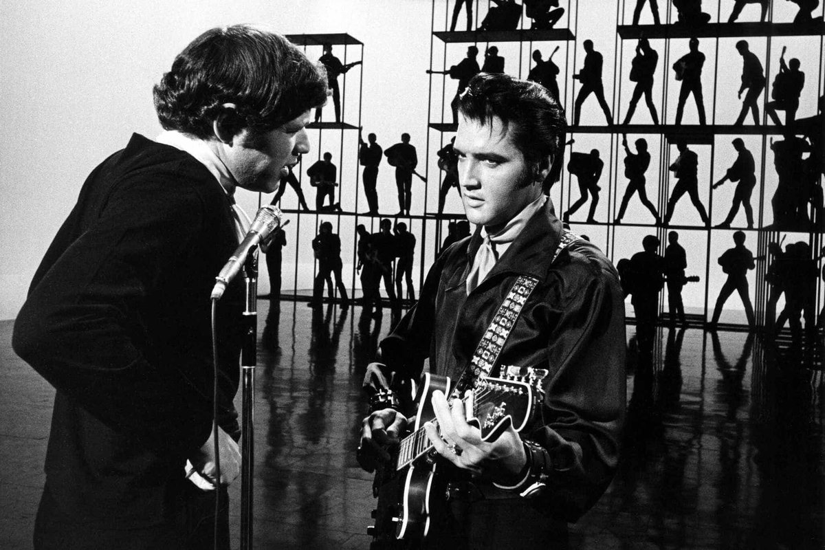 MrComedyPR's tweet photo. Remembering THE KING
Elvis with my good friend director Steve Binder
#ElvisPresley https://t.co/4gjewbzw8R
